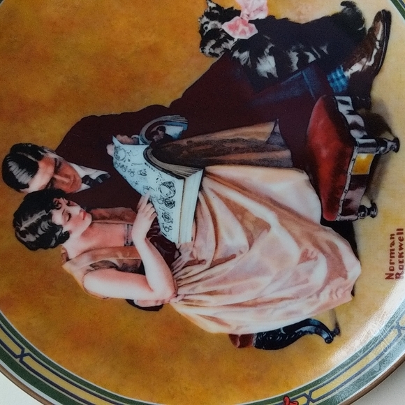 Rockwell's American Dream A Couple's Commitment Collectors Plate numbered EUC! - Picture 2 of 14